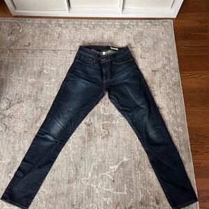 Frame Denim Women's Dark Blue Straight Leg Jeans